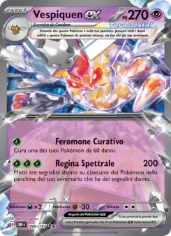 Vespiquen-ex, Ossidiana Infuocata Nº 096 Holo