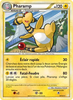 Pharamp, HeartGold SoulSilver Nº 14 Normal