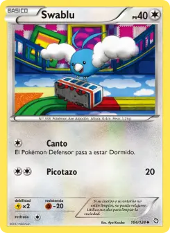 Swablu, Dragones Majestuosos Nº 104 Normal