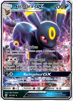 Nachtara GX, Sonne & Mond Nº 80 Normal