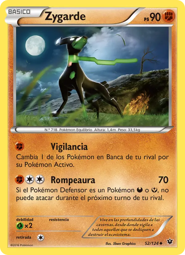 Zygarde, Destinos Enfrentados No. 52