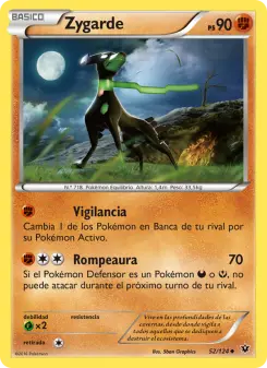 Zygarde, Destinos Enfrentados Nº 52 Normal