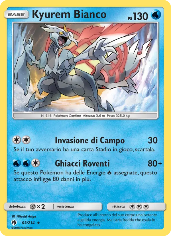 Kyurem Bianco, Tuoni Perduti No. 63