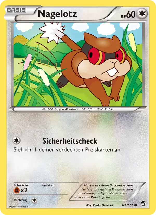 Nagelotz, Fliegende Fäuste No. 84