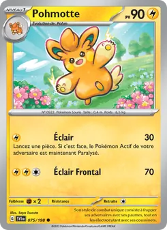 Pohmotte, Écarlate et Violet No. 075 Normal