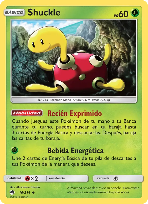 Shuckle, Truenos Perdidos No. 16