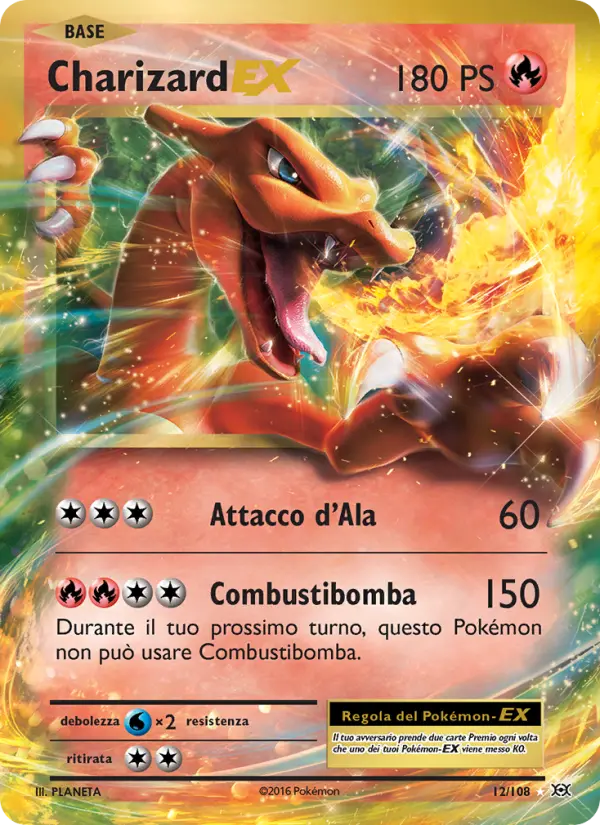 Charizard EX, Evoluzioni No. 12