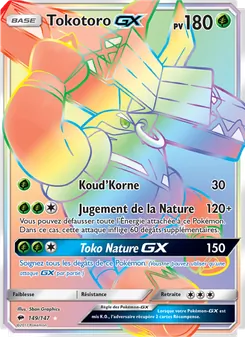 Tokotoro GX, Ombres Ardentes Nº 149 Holo