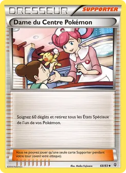 Dame du Centre Pokémon, Générations Nº 68 Normal