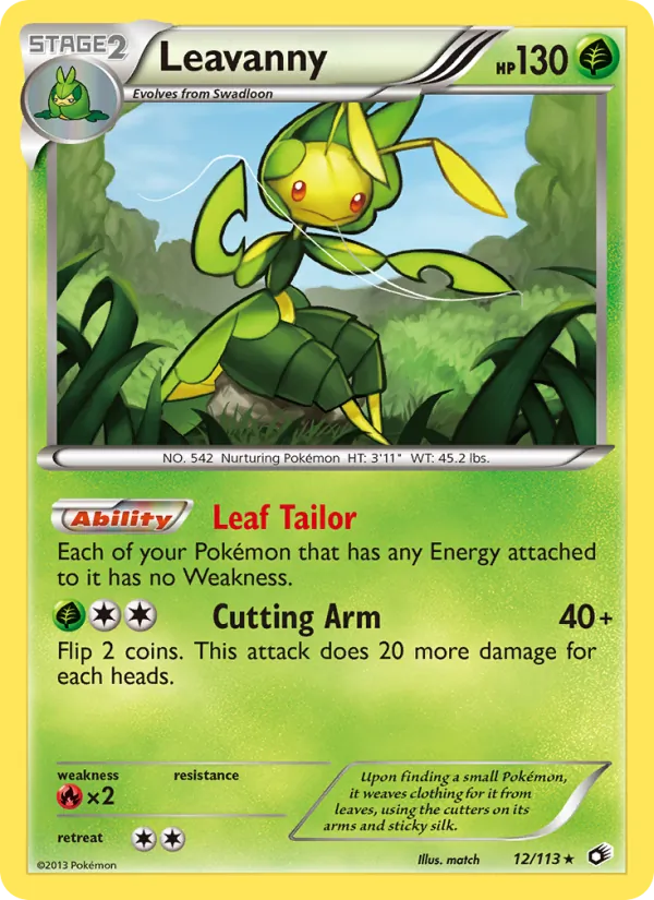 Leavanny, Legendary Treasures Nº 12