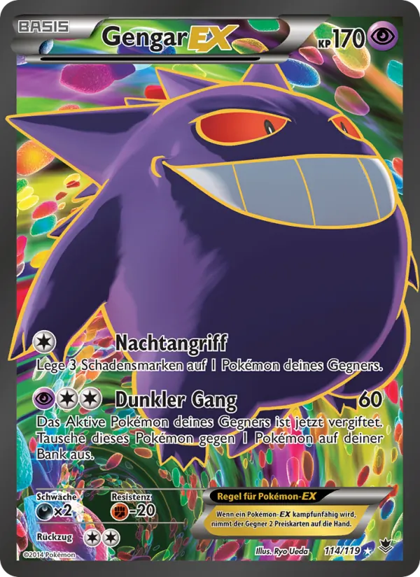 Gengar EX, Phantomkräfte No. 114