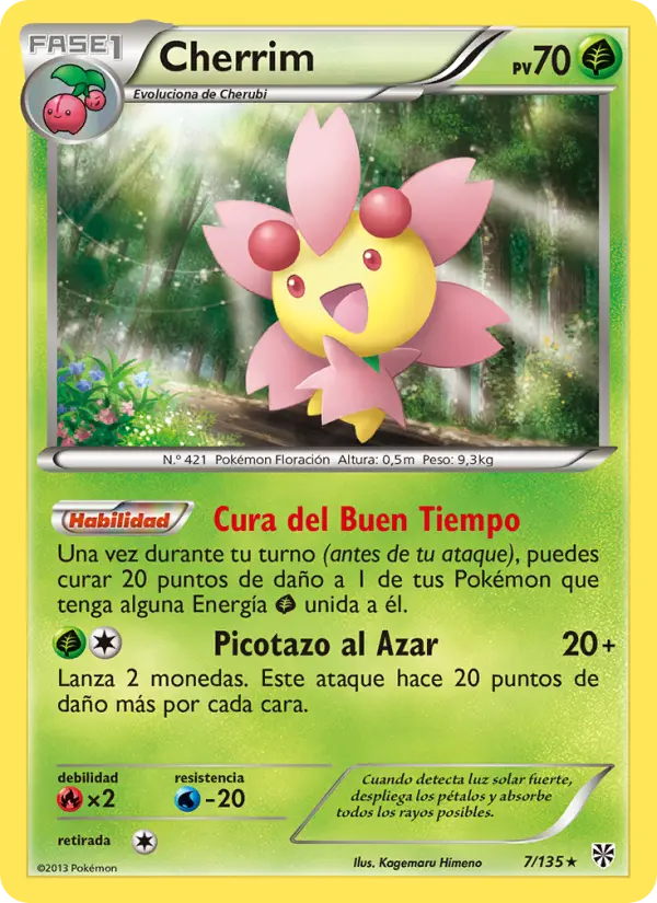 Cherrim, Tormenta Plasma No. 7