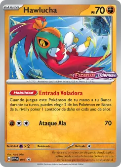 Hawlucha, SVP Black Star Promos No. 007 Holo