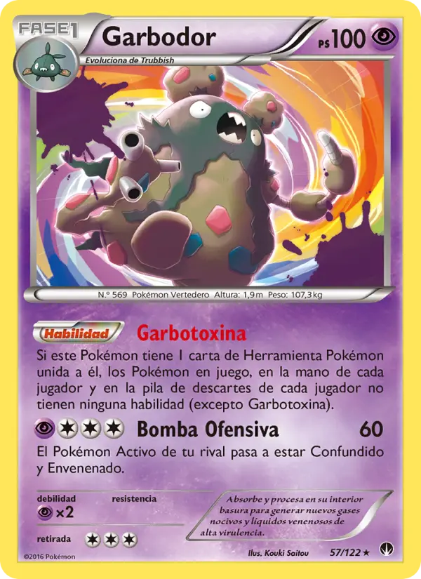 Garbodor, TURBOLímite No. 57