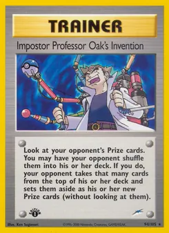 Impostor Professor Oak's Invention, Neo Destiny No. 94 Normal