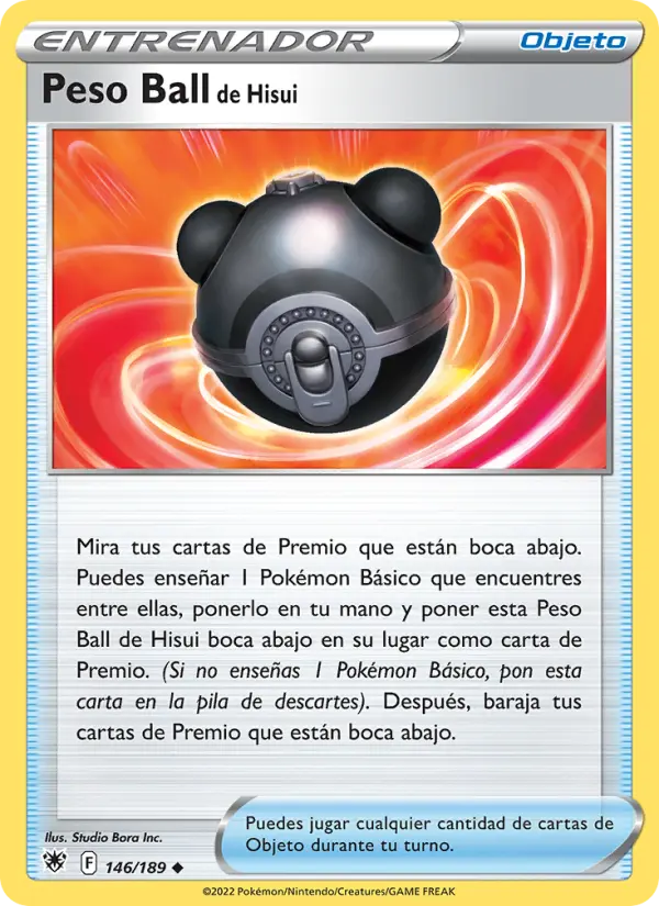 Peso Ball de Hisui, Resplandor Astral Nº 146