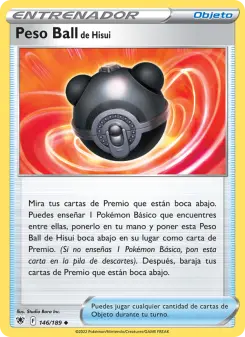 Peso Ball de Hisui, Resplandor Astral No. 146 Normal