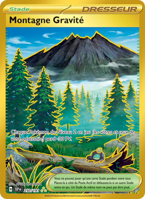 Montagne Gravité, Étincelles Déferlantes Nº 250