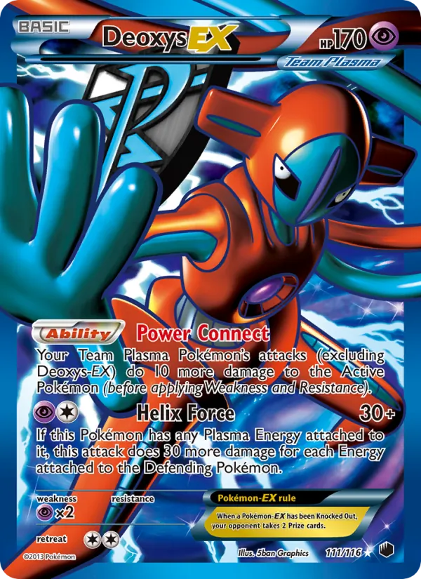 Deoxys-EX, Plasma Freeze No. 111
