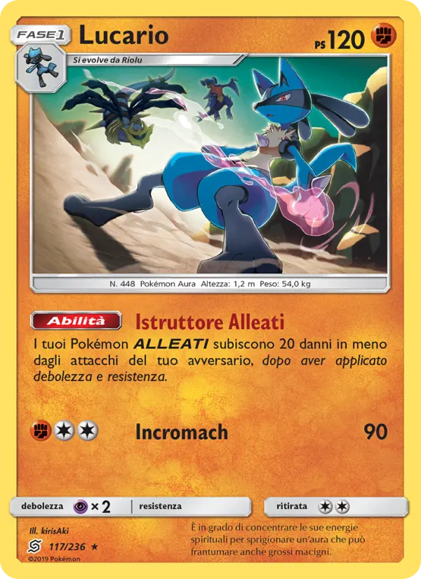 Lucario, Sintonia Mentale No. 117