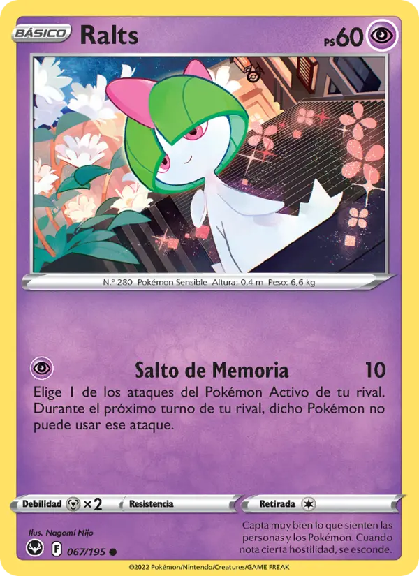 Ralts, Tempestad Plateada Nº 067