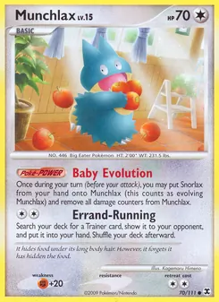 Munchlax, Rising Rivals Nº 70 Normal
