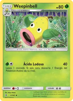 Weepinbell, Albor de Guadianes Nº 2 Normal