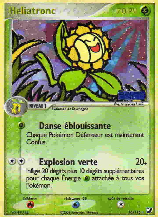 Heliatronc, EX Forces Cachées Nº 16