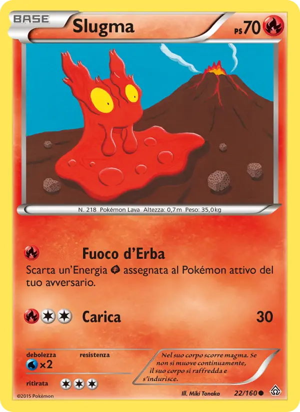 Slugma, Scontro Primordiale Nº 22