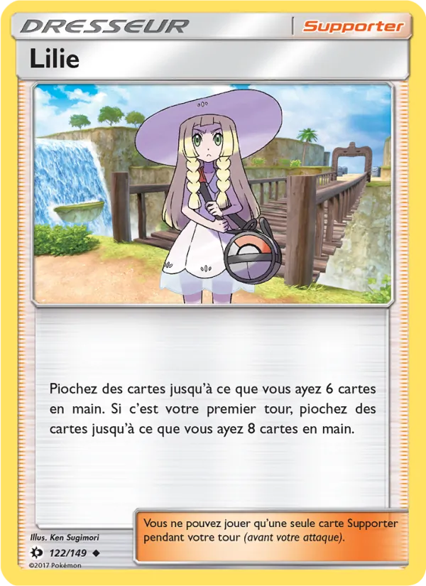 Lilie, Soleil et Lune No. 122