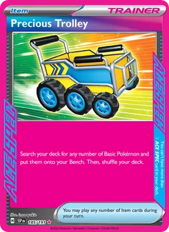 Precious Trolley, Surging Sparks Nº 185 Holo