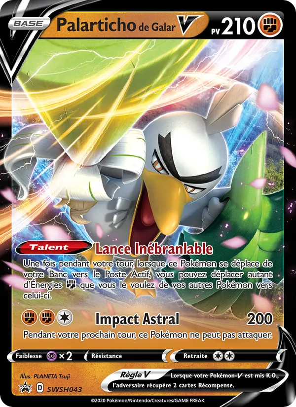 Palarticho de Galar V, Promo SWSH No. SWSH043
