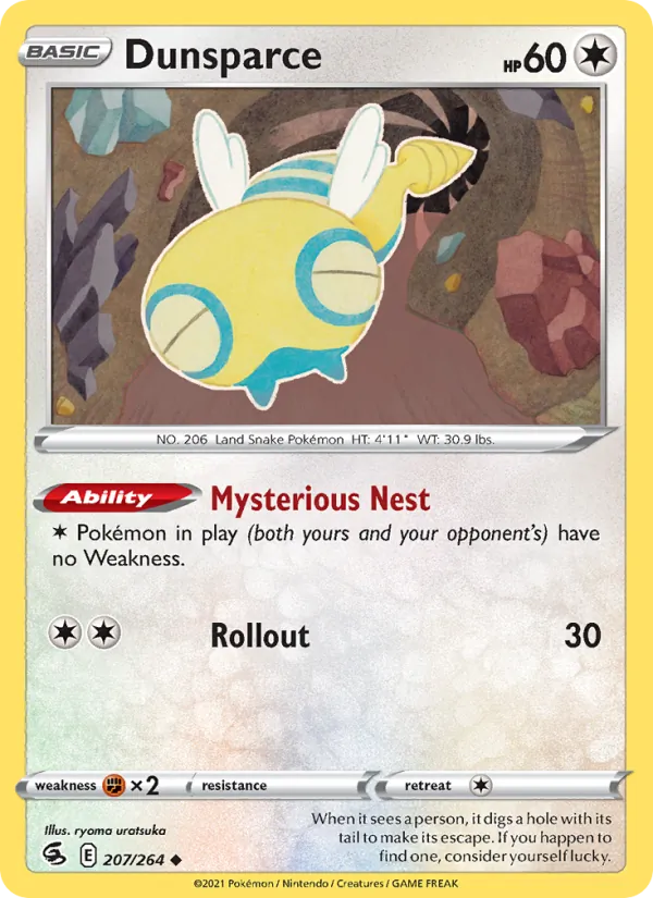 Dunsparce, Fusion Strike No. 207
