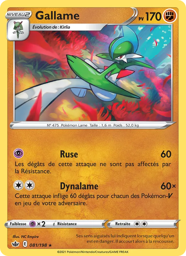 Gallame, Règne de Glace No. 81