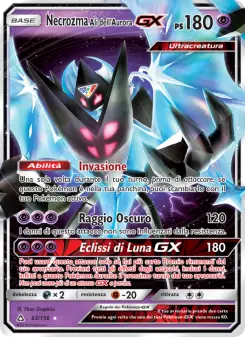 Necrozma Ali dell’Aurora GX, Ultraprisma Nº 63 Normal