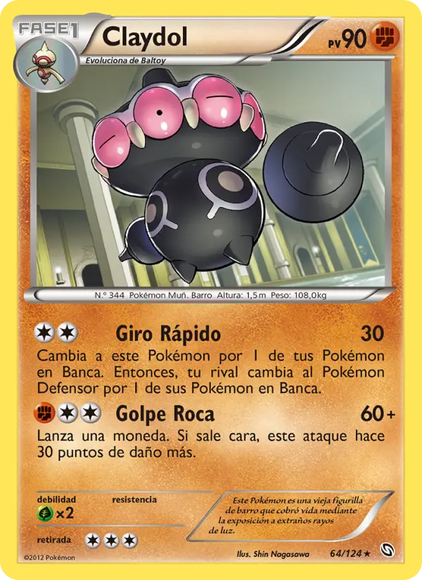Claydol, Dragones Majestuosos No. 64