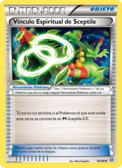 Vínculo Espiritual de Sceptile, Antiguos Orígenes No. 80 Normal