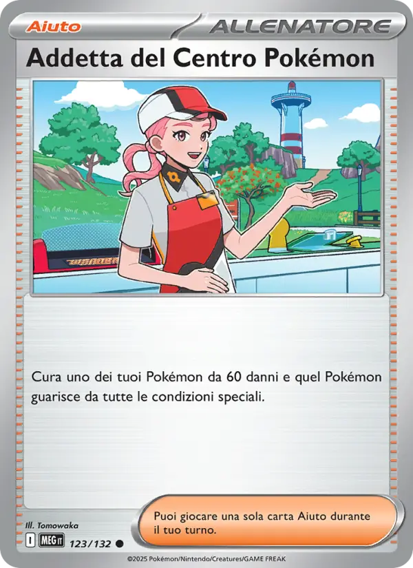 Addetta del Centro Pokémon, Megaevoluzione Nº 123