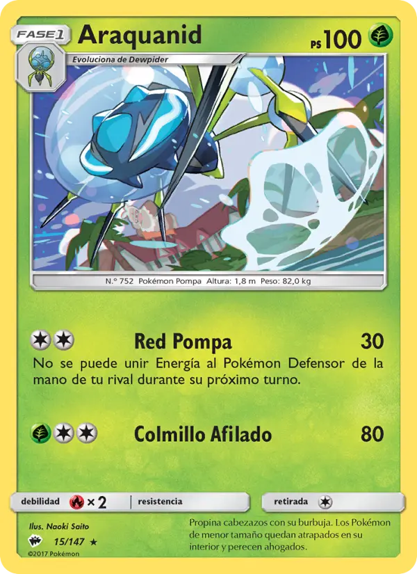 Araquanid, Sombras Ardientes No. 15