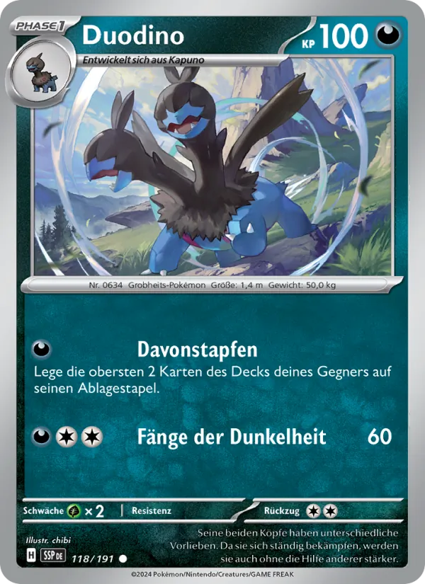 Duodino, Stürmische Funken No. 118