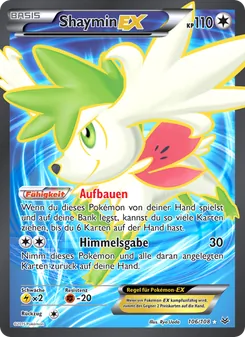 Shaymin EX, Drachenleuchten Nº 106 Normal