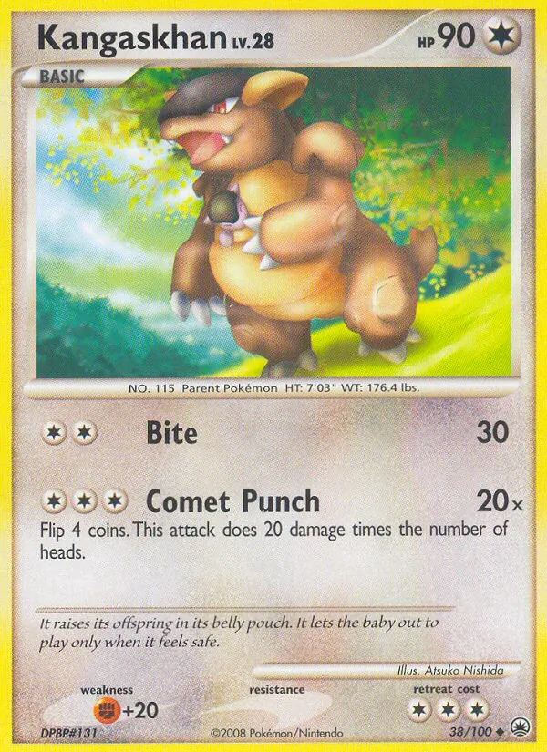 Kangaskhan, Majestic Dawn No. 38