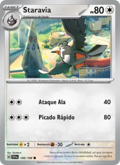 Staravia, Escarlata y Púrpura No. 149 Normal