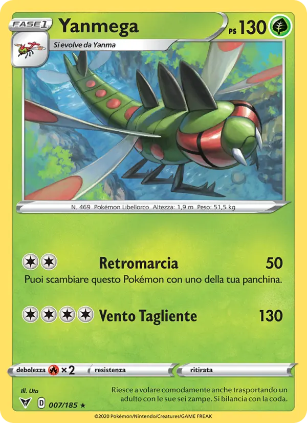 Yanmega, Voltaggio Sfolgorante Nº 7