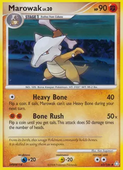 Marowak, Legends Awakened Nº 63 Normal