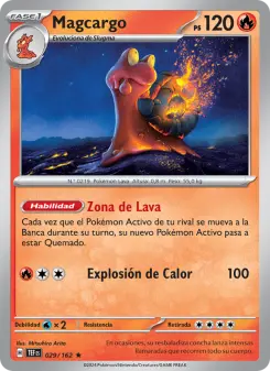 Magcargo, Fuerzas Temporales No. 029 Holo