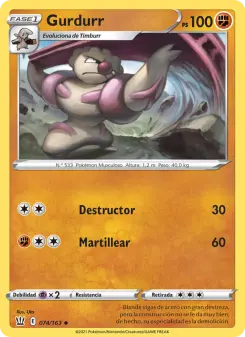 Gurdurr, Estilos de Combate Nº 74 Normal