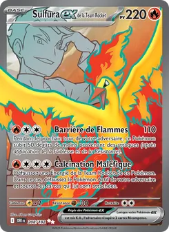 Sulfura-ex de la Team Rocket, Rivalités Destinées Nº 208 Holo