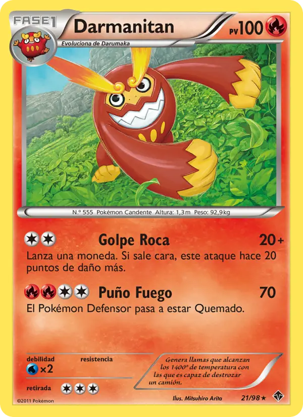 Darmanitan, Fuerzas Emergentes No. 21