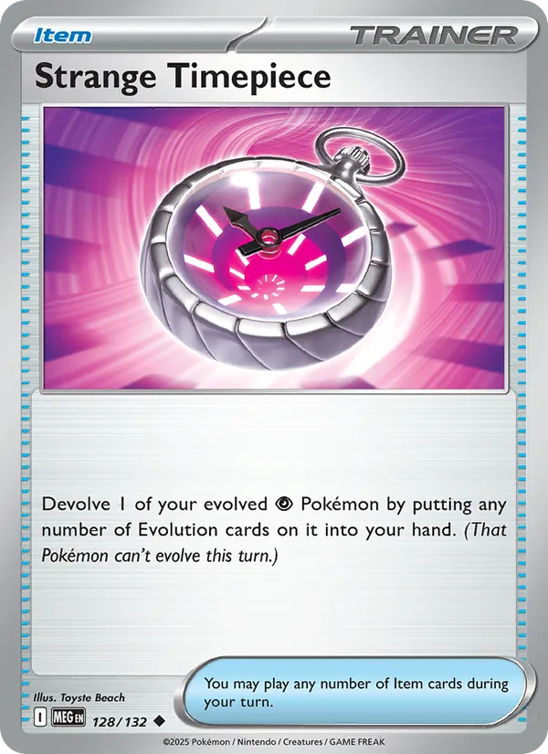 Strange Timepiece, Mega Evolution No. 128